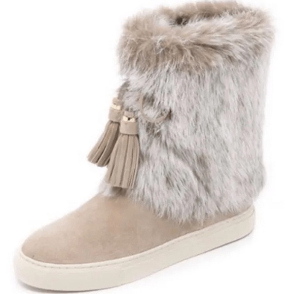 Tory Burch Shoes - Tory Burch | NEW | Anjelica Fur Boots | Size 7